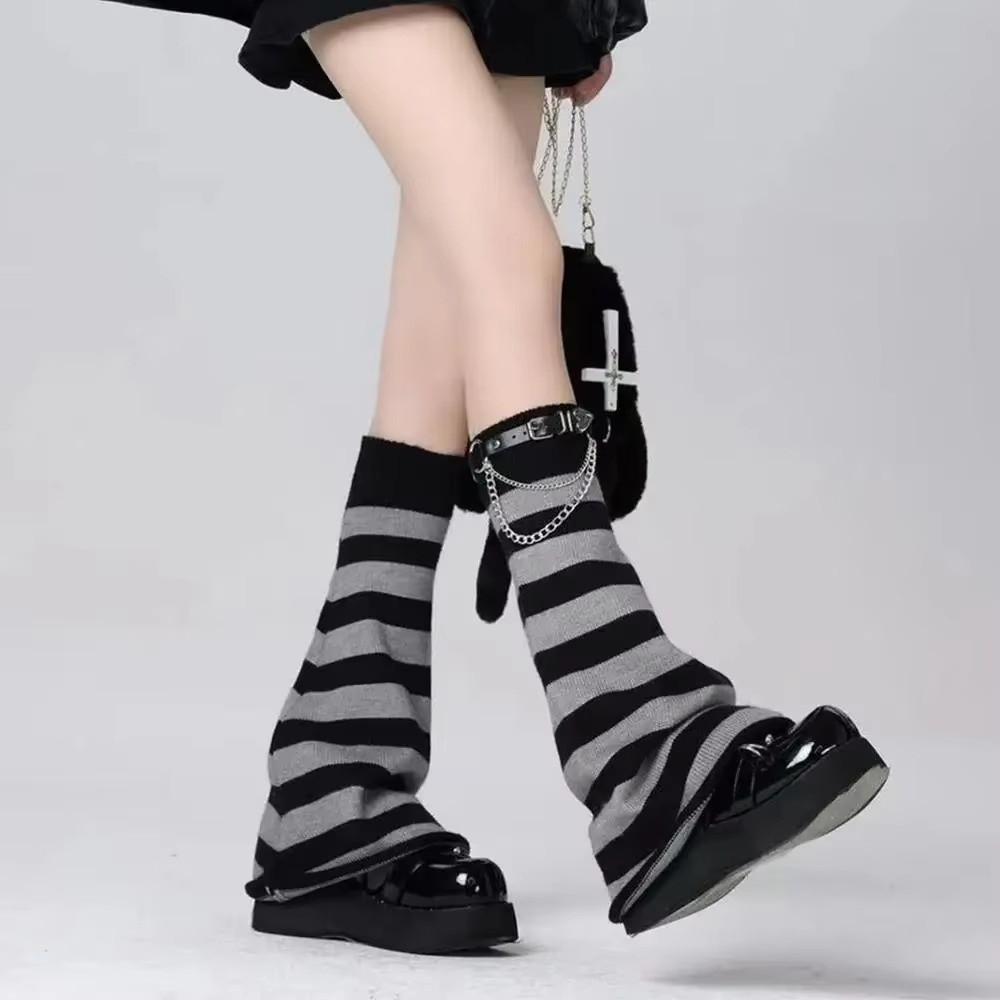 Gothic Harajuku Knit Leg Warme - đánh giá và giá Boot Sock Slouchy