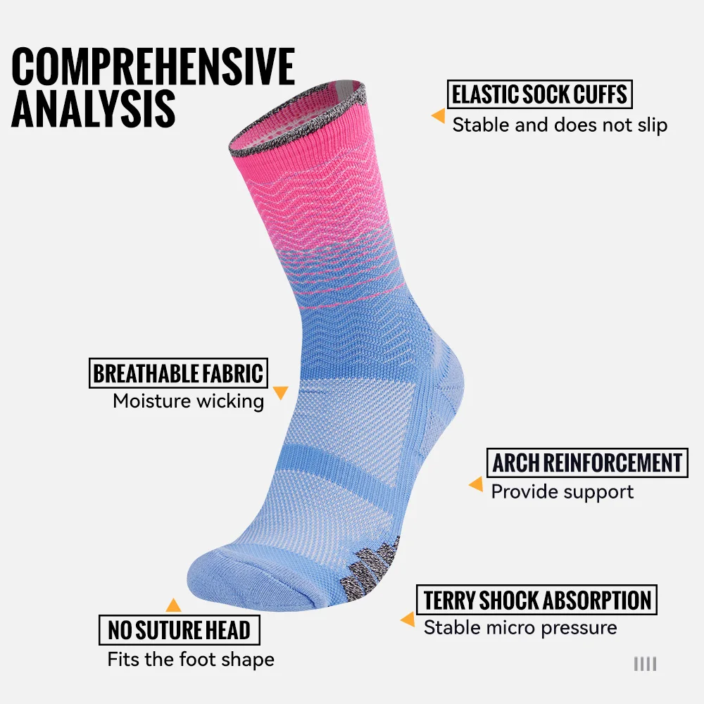 WRELS 1/2/3 Pairs Athletic Soc - đánh giá và giá Athletic Sock Cushion